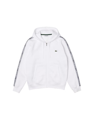 Lacoste Sweatjacke in weiß