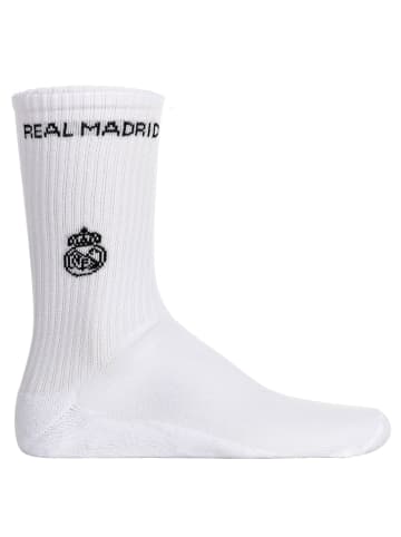 Real Madrid Socken 7er Pack in Weiß