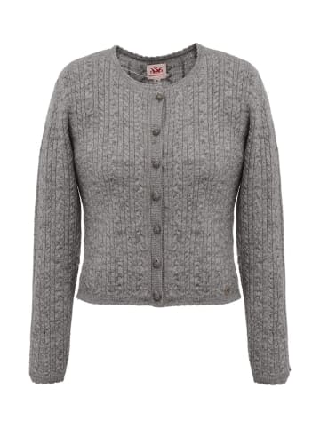 Spieth & Wensky Strickjacke DELO in hellgrau