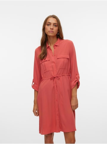Vero Moda Kleid in Mineral Red