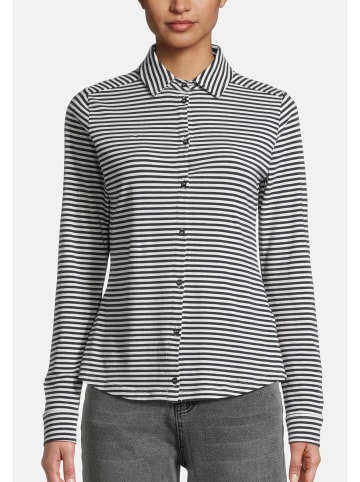 Salzhaut Bluse OLMÖK in Navy Offwhite