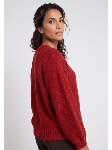 Olsen Strickpullover in Sienna Red