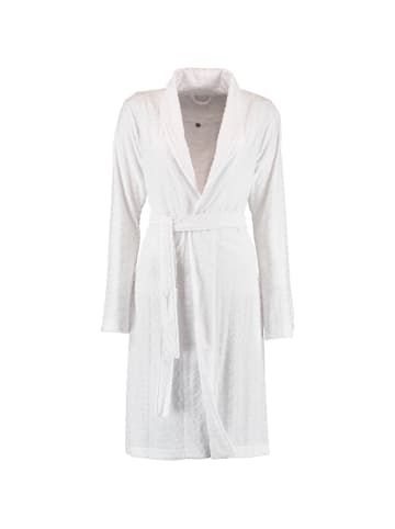 Vossen Vossen Bademäntel Damen Schalkragen Luna weiß - 0300 in weiß - 0300