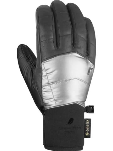 Reusch Fingerhandschuhe Feather GORE-TEX in 7024 black / shiny silver