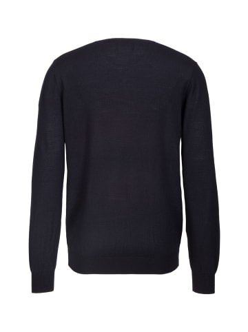 19V69 Italia by Versace V-Ausschnitt-Pullover Rocco in schwarz