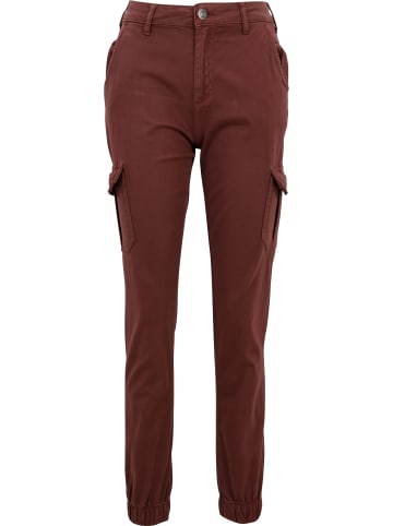 Urban Classics Cargo Trouser in cherry