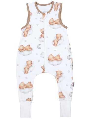 TupTam Babyschlafsack mit Beinen Unwattiert in braun