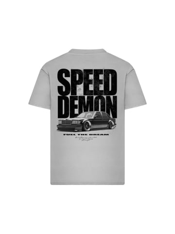 Mister Tee T-Shirt "Speed Demon Oversize Tee" in Grau