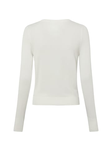 Marie Lund Strickjacke in weiß - 0001