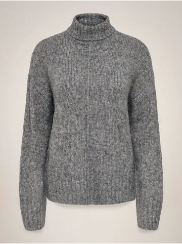 JDY Strickpullover in Medium Grey Melange