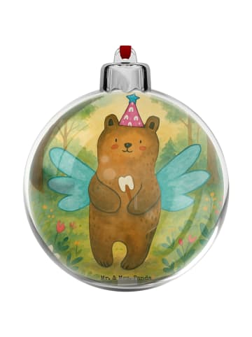 Mr. & Mrs. Panda plastik weihnachtskugel Bär Zahnfee Design ohne... in Weiß