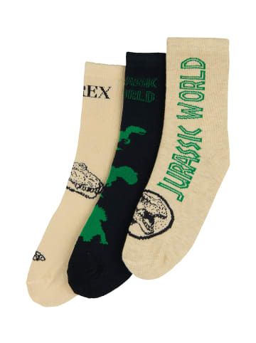 ONOMATO! 6er-Set: Socken Jurassic World in Mehrfarbig