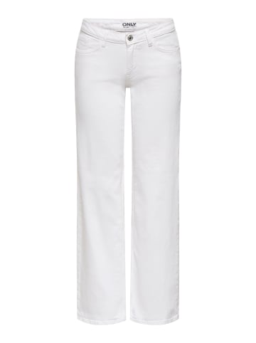 ONLY Jeans mit weitem Bein in White