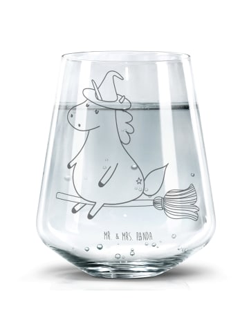 Mr. & Mrs. Panda Trinkbecher Einhorn Hexe ohne Spruch in Transparent