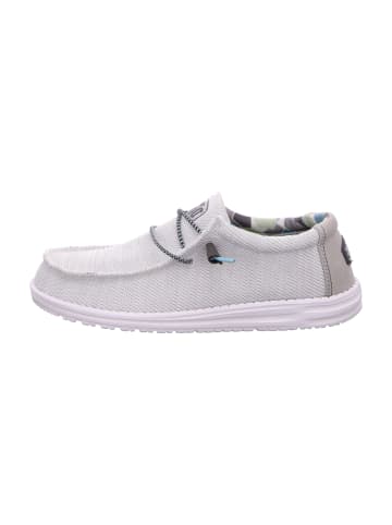 Hey Dude Mokassin Schnürschuhe in Weiß