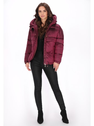 faina Women Jacket in burgundy