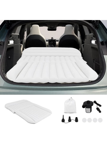 COSTWAY 190 x 130 cm SUV Luftmatratze doppelseitig in Beige