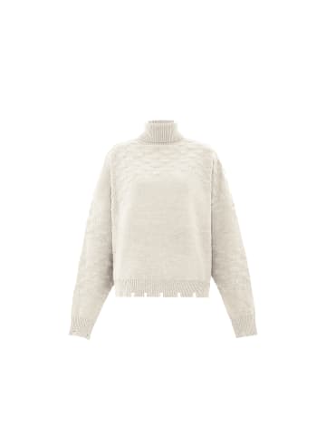 faina Rollkragenpullover in WOLLWEISS