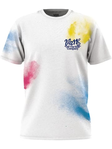 Vans T-Shirt "Spray Type Ss Tee" in Weiß