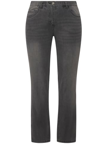 Ulla Popken Hose in klassisch grey denim