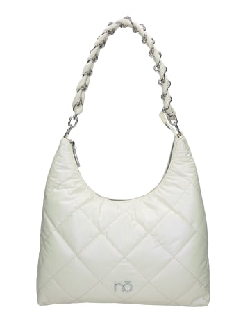 Nobo Bags Schultertasche BigQuilted in weiß