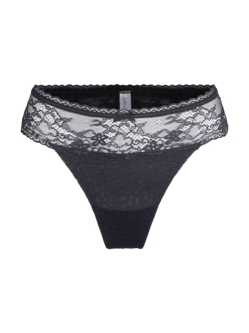 Linga Dore String DAILY in Schwarz/Nude