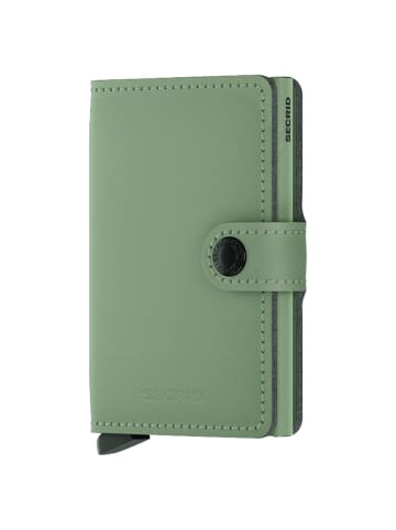 Secrid Yard Miniwallet - Geldbörse RFID 6.5 cm in powder pistachio