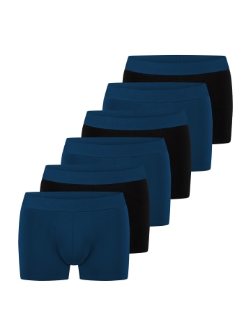 Bruno Banani Retro Short / Pant Flowing in Dunkelblau / schwarz