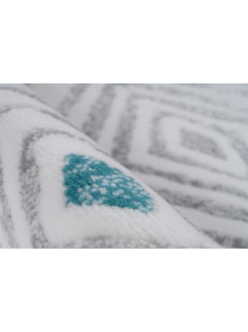 Kayoom Teppich Vancouver 410 in weiß - grau - rechteckig