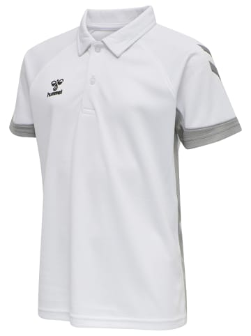 Hummel Polo Raglanärmel Hmllead Kinder in WHITE