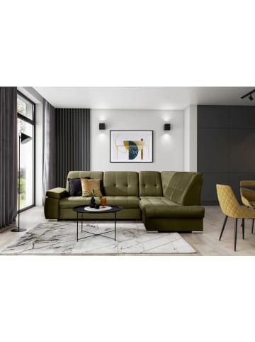 MF Design Saido Recamiere Rechts in Moos -  (L) 272 x (B) 272 x (H) 95 cm
