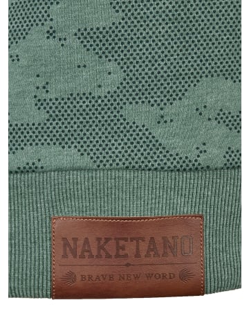 naketano Sweatshirt Rainerius Pine Green Melange (Camouflage)
