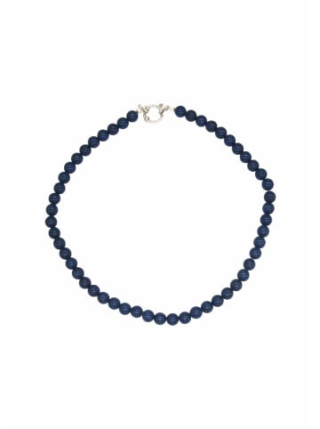 Gemshine Kette ohne Anhänger LAPIS LAZULI in silver coloured