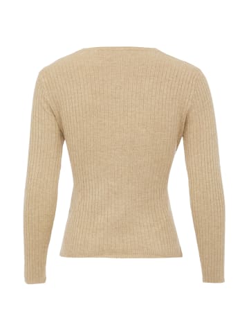 eucaly Strickpullover in Beige