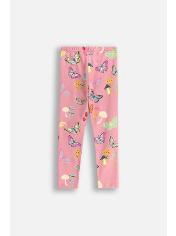 Coccodrillo Leggings mit langem Hosenbein in gedämpftes Rosa