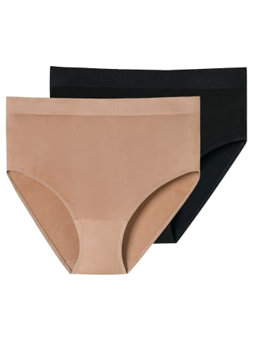 Schiesser Slip Retro Classic Seamless in schwarz, maple