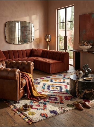 KADIMA DESIGN Bunter pflegeleichter Teppich im Berber-Stil