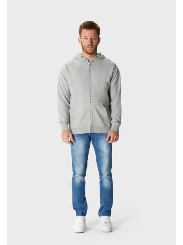 OLDSKULL Sweatshirt-Jacke Plain Basic in Heather Grey