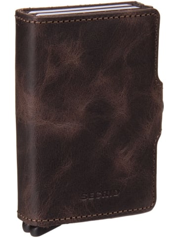 Secrid Geldbörse Twinwallet Vintage in Chocolate