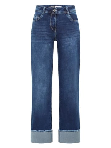 Cecil Jeans in mid blue used wash