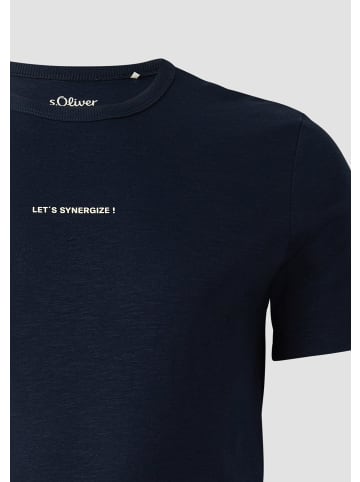 s.Oliver T-Shirt in 59D1_navy
