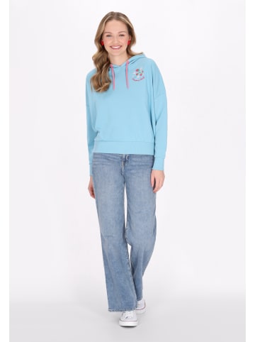 myMo Women Hoodie in aqua