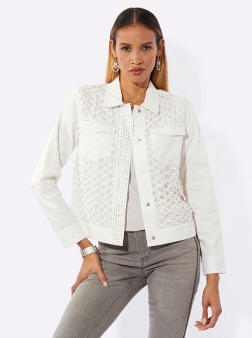 creation L Spitzenblazer in ecru