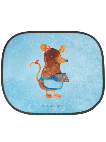 Mr. & Mrs. Panda Sonnenschutz Auto Maus Kekse ohne Spruch in Eisblau