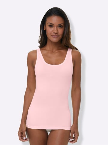 WITT WEIDEN Achseltop in silberfarben + rosé + champagner