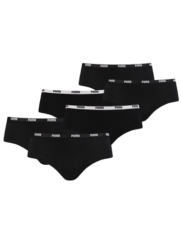 Puma Panty 6er Pack in Schwarz