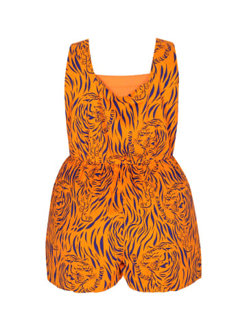Joella Women Plus Size Jumpsuit in ORANGE