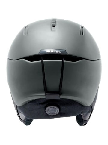 Alpina Skihelm ohne Visier in grau