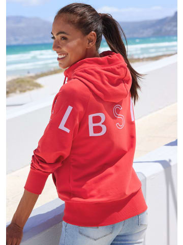 ELBSAND Kapuzensweatjacke in rot