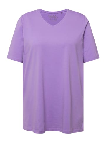 Ulla Popken Shirt in blaues flieder